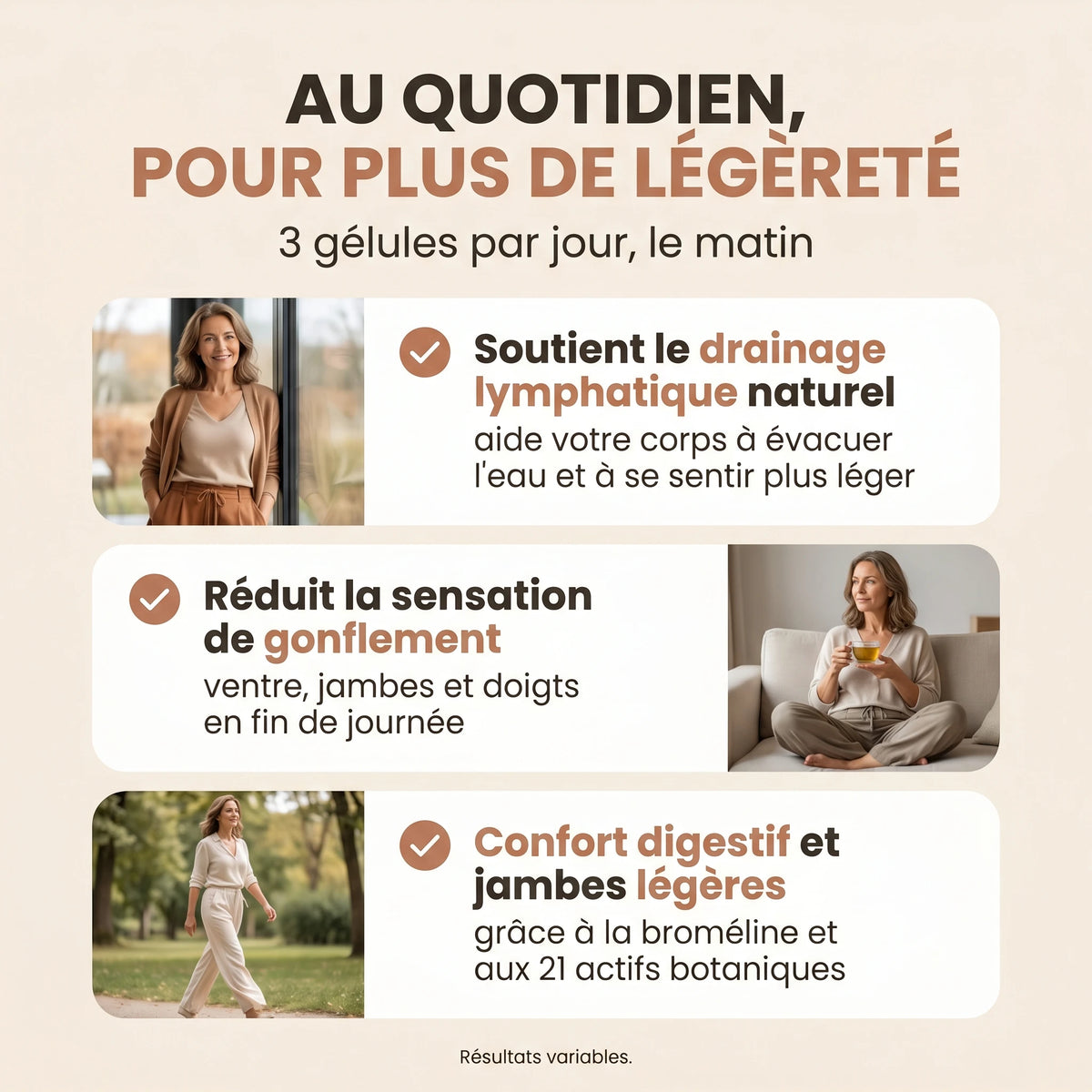 Lysse PDP 08 bénéfices légèreté